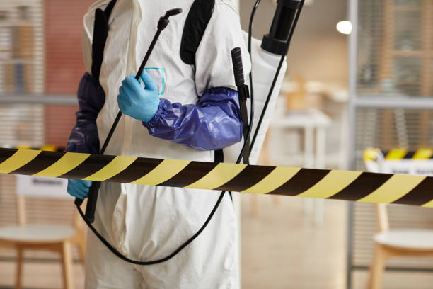 Professional Crime Scene Cleanup technician working in Allenton, WI